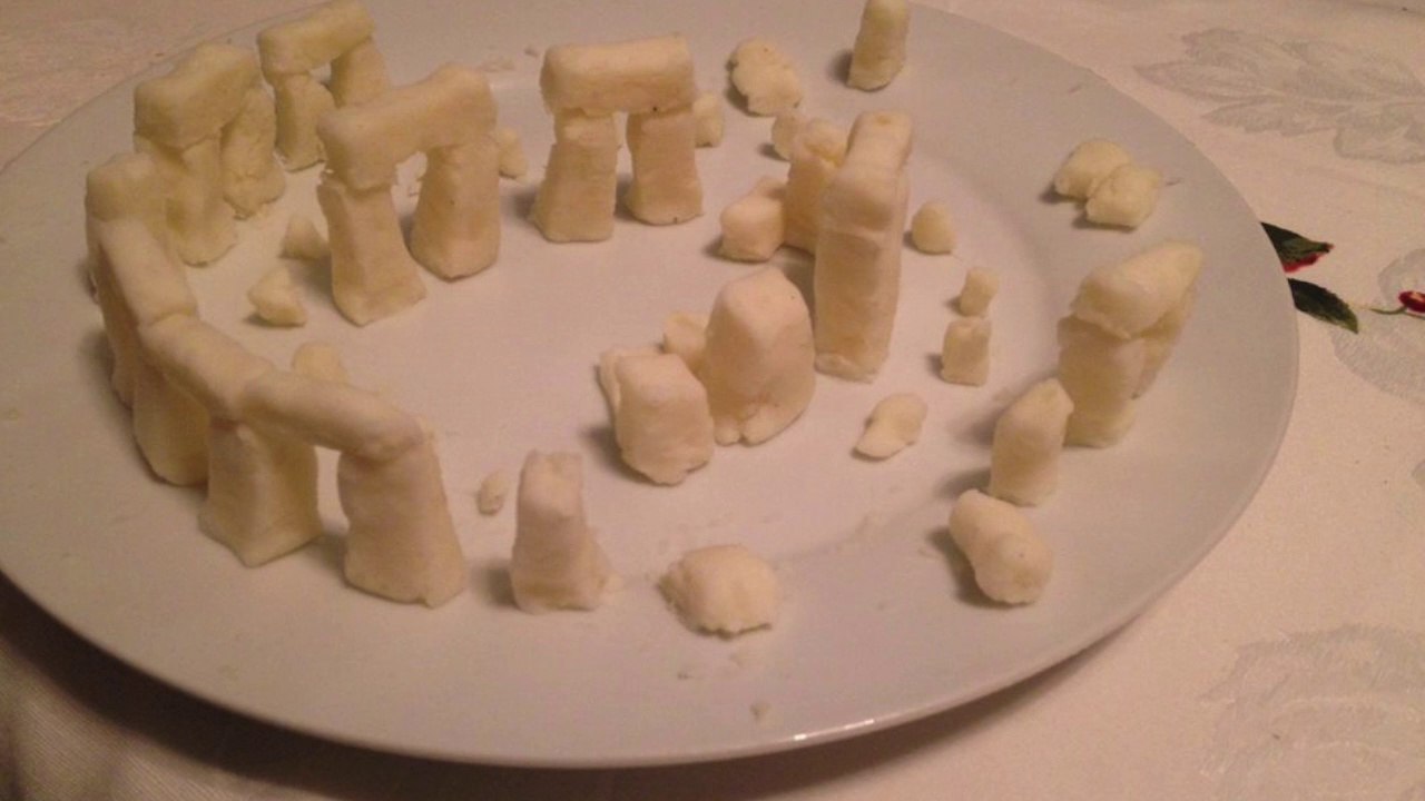 Mashed Potato Stonehenge