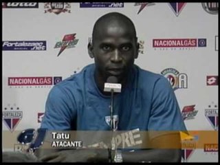 Tatu é sucesso no Fortaleza