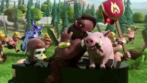 Clash of CLans FR Introduction a la guerre de clans PUB TV