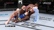 EA UFC Submissions 101 - The Kneebar From Half Guard (Dominant)