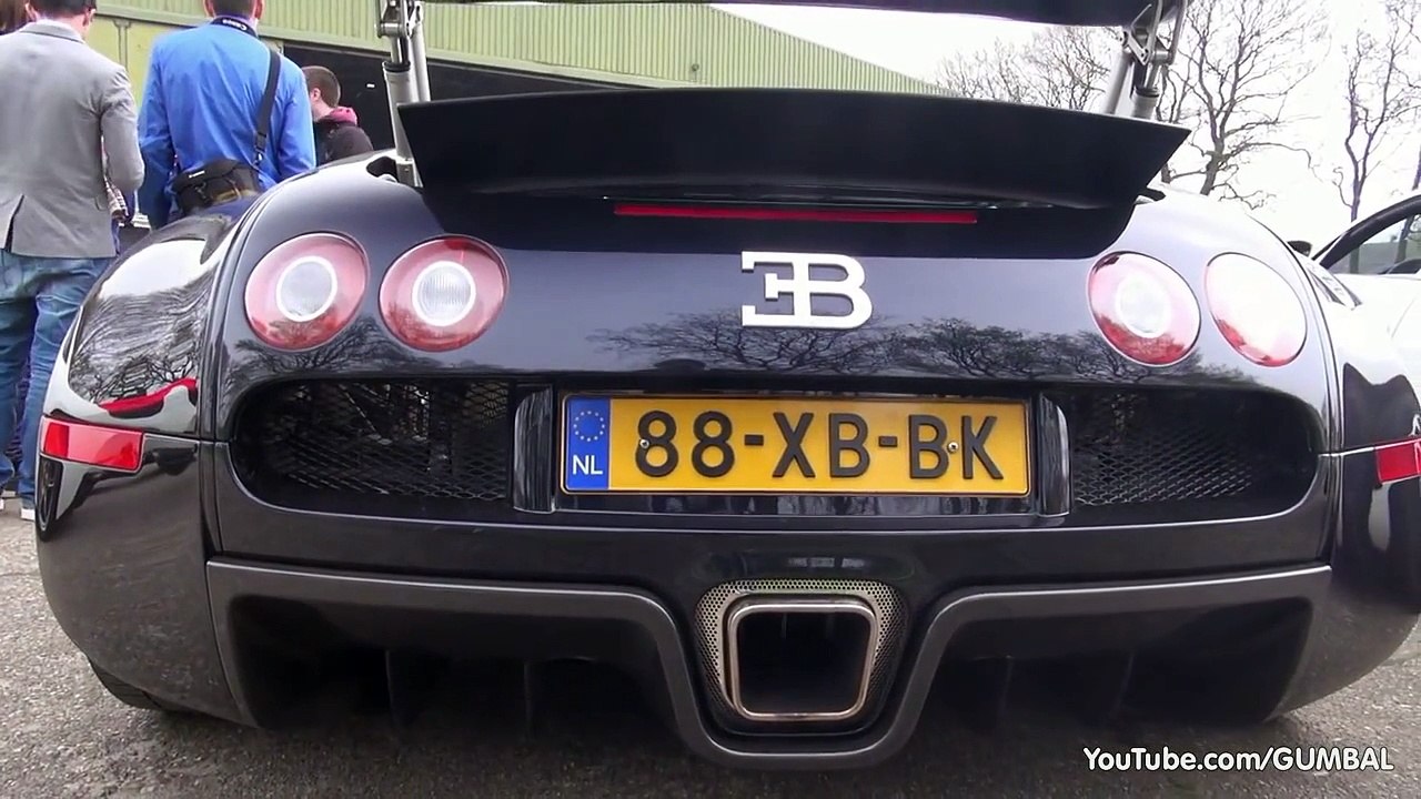 Bugatti Veyron w_ Mansory Exhaust vs Bugatti Veyron Grand Sport