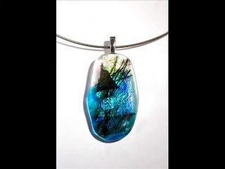 Aboriginal Art - Unique art glass