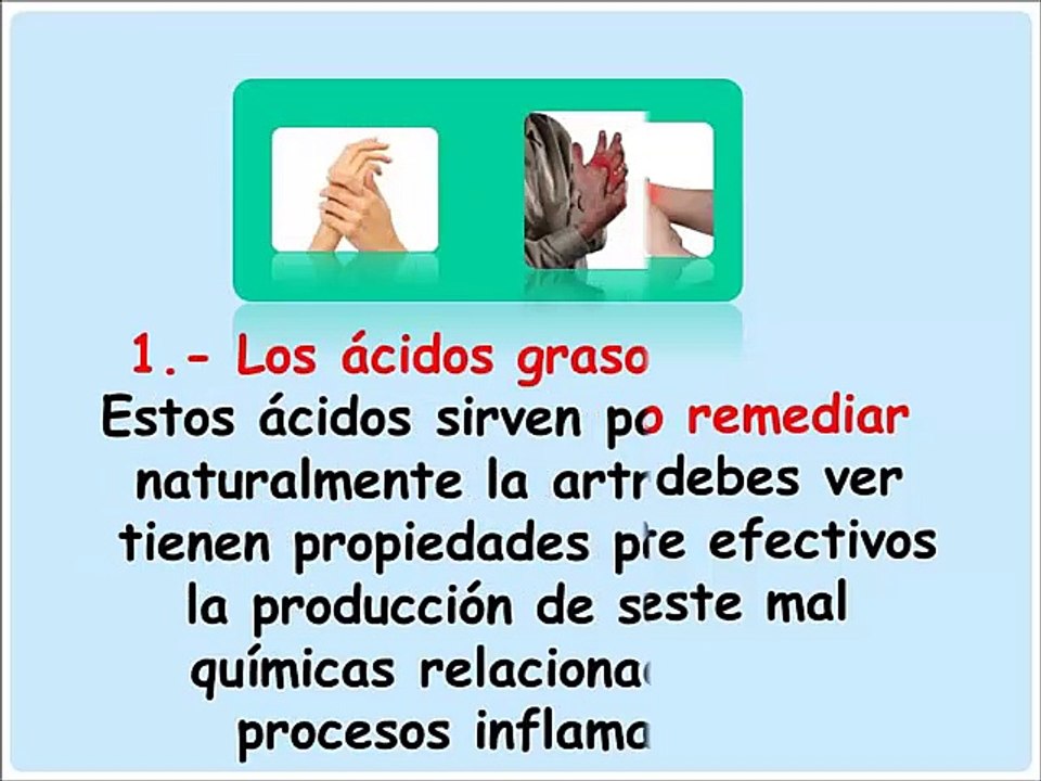 Como Combatir La Artritis - Artritis Videos