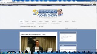 Blogging with John Chow review 15