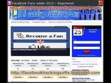 FaceBook Fans Adder 2013 - more fans, more friends !