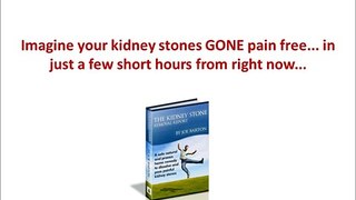 Kidney Stone Remedy Review-Don't Buy The Kidney Stone Remedy Until You Watch This!