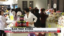 Black Friday shopping frenzy hits Korea