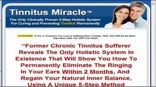 Tinnitus Miracle Review- The Best Review And Sneak Peak Inside
