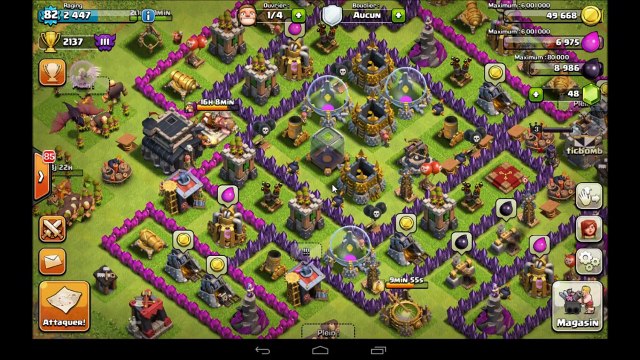 Clash of clans TUTO Explication du mode MIXTE melange de rush et farm