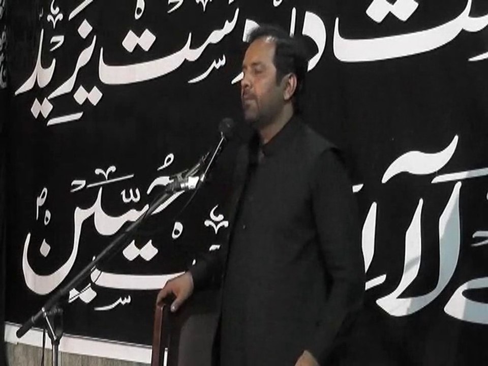 Syed Muhammad Abbas Rizvi 1 Muharram - at Imambargah Najaf Manzil, Mozang Lahore