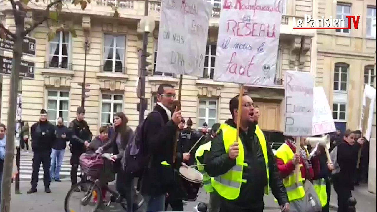 Manifestation des enseignants évincés du réseau d'éducation prioritaire