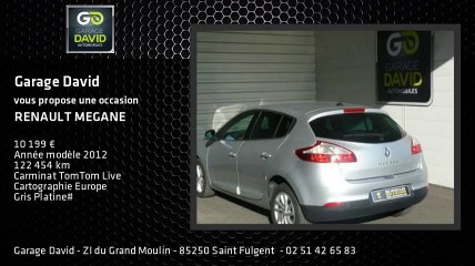 Annonce Occasion RENAULT MEGANE III 1.5 DCI110 FAP DYNAMIQUE EDC ECO² 2012