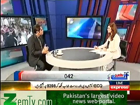 Khabar se agay, Raza Rumi on Karachi law and order crisis, 28th February 2014
