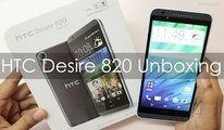 HTC Desire 820 Unboxing First Boot & Hands on Overview