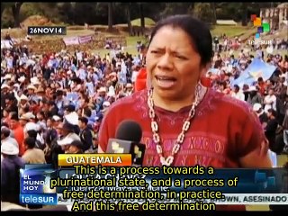 Guatemala: indigenous groups create their own party for 2015 elections