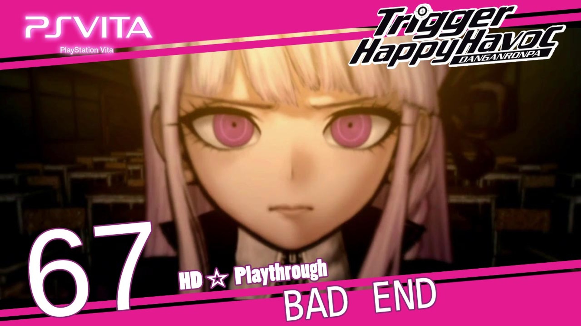 Danganronpa Trigger Happy Havoc Psv Pt 67 Chapter 5 100 Mile Dash Pain Of A Junk Food Junkie Class Trial Bad End Video Dailymotion