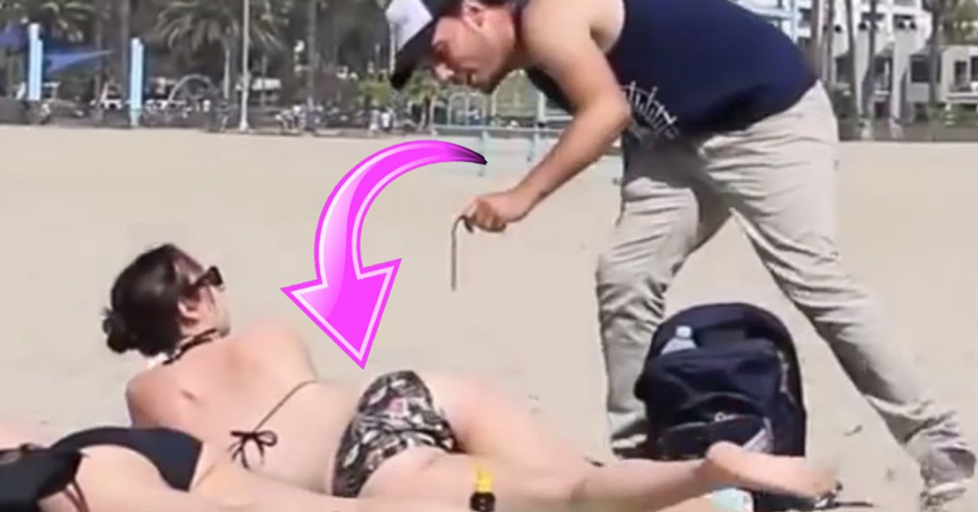 Cutting Bikinis Prank (SEXY Girls) Beach Prank - Pranks on People - Funny  Videos - Best Pranks 2014 - Dailymotion Video