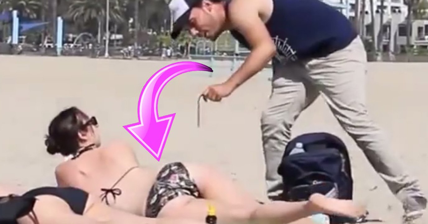 Cutting Bikinis Prank (SEXY Girls) Beach Prank - Pranks on People - Funny Videos - Best Pranks 2014