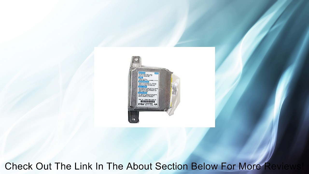 Genuine Honda 77960-SNA-A23 Safety Restraint System Unit Review
