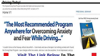 Real & Honest Driving Fear Help Review Bonus + Discount