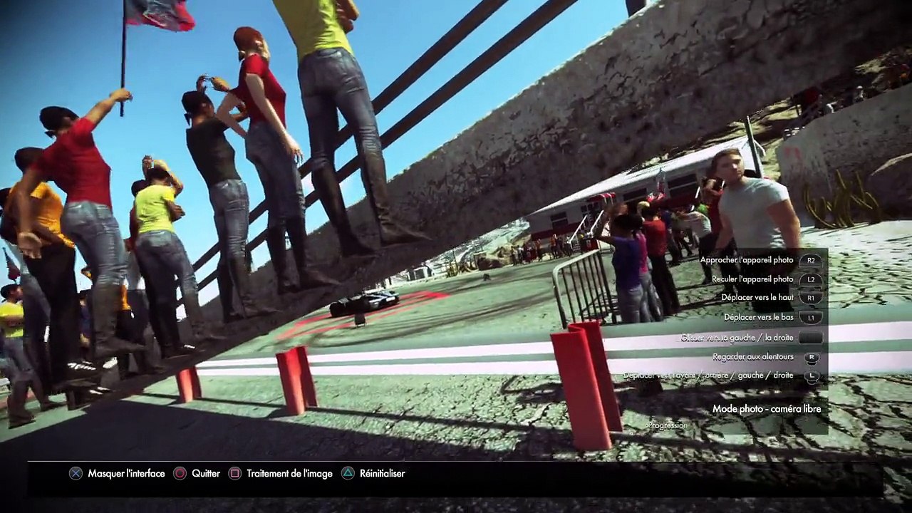 DRIVECLUB strange time action...