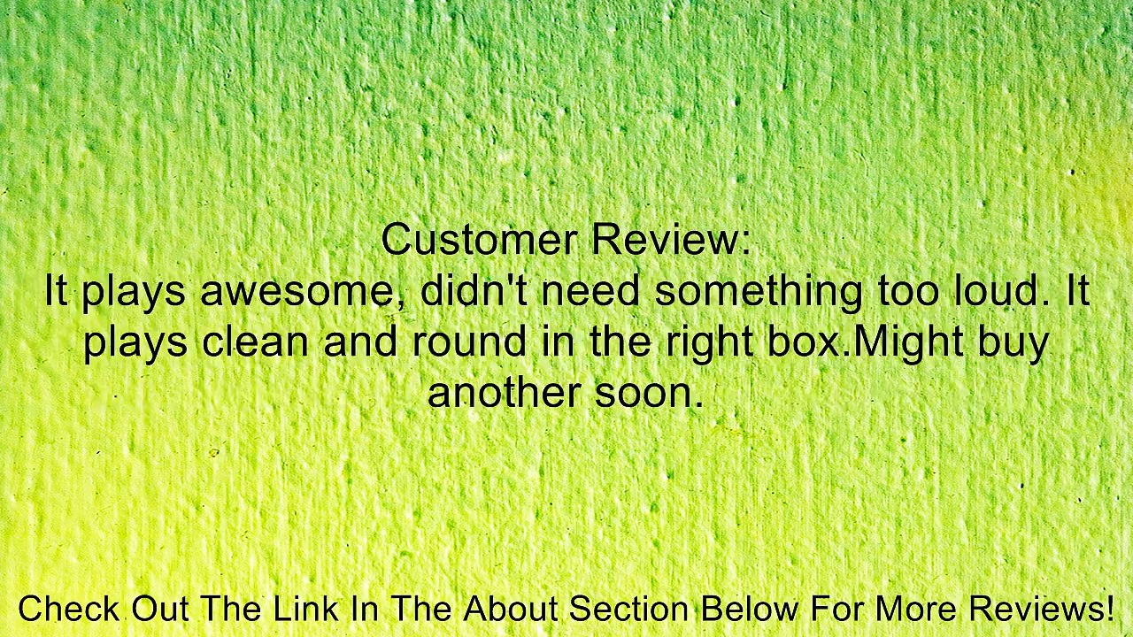 Rockford Fosgate P1S2-8 Punch P1 SVC 2-Ohm 8-Inch 200 Watt RMS 400 Watt Peak Subwoofer Review