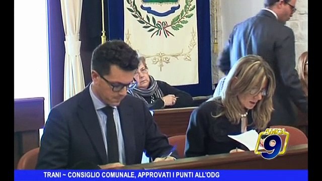 TRANI | Consiglio Comunale, approvati i punti all'odg