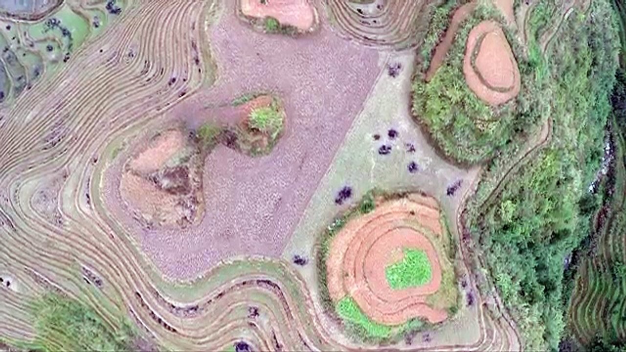 Un drone survole le sud de la Chine