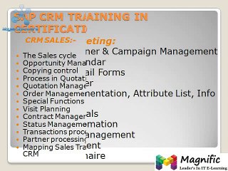 sap crm online training in hyderabad