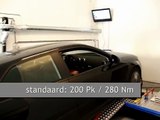 Testbank & chiptuning Audi A3 2.0 TFSI 200pk ATM-Chiptuning
