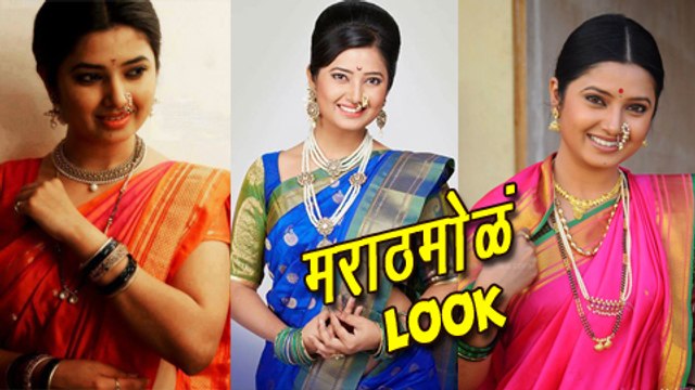 Prajakta Mali in Traditional Maharashtrian Look - Marathi Entertainment - Julun Yeti Reshimgathi