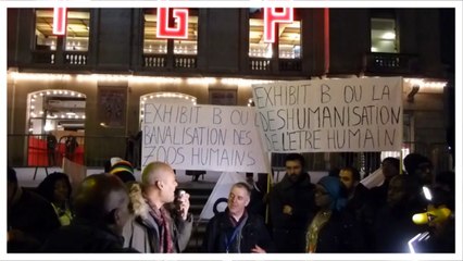 "Exhibit B" : l'expo annulée après une manifestation