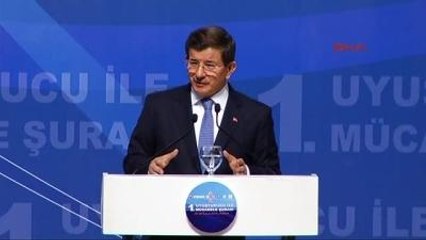Davutoğlu, 1. Uyuşturucu ile Mücadele Şurası'nda Konuştu 4