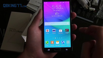 Samsung Galaxy Note 4 Unboxing and Hands On!