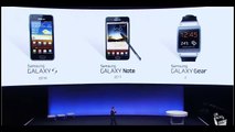 Samsung Galaxy Note 4 Live Conference IFA 2014 Berlin - Galaxy Edge, Gear S, VR Headset