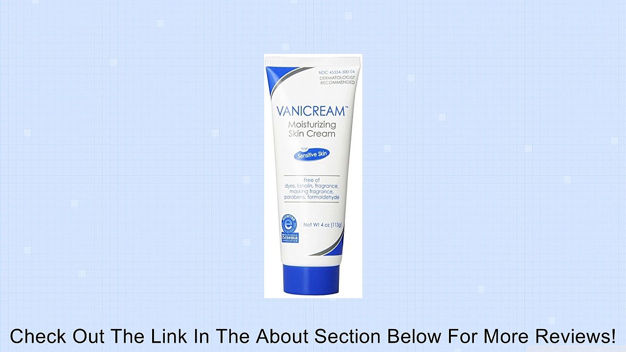 Vanicream Moisturizing Skin Cream 4 Fl Oz Review