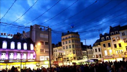 Le ciel de Boulogne-sur-Mer illuminé pour les fêtes de fin d’année