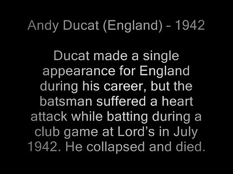 All Cricket Players who died before philip hughes