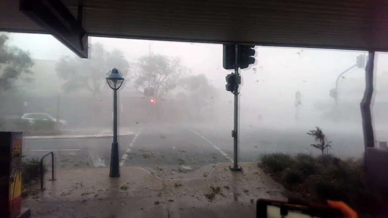 Une tempête impressionante à Brisbane, en Australie