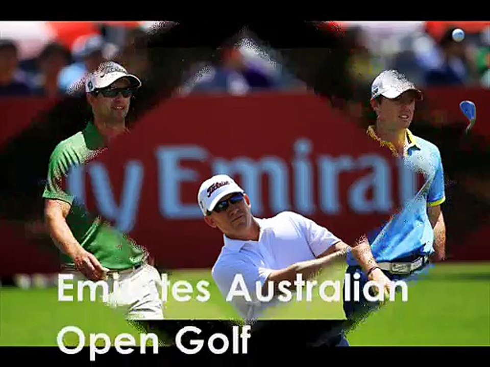 watch Emirates Australian Open Golf 2014 live broadcast