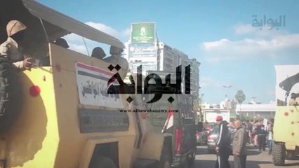 قوات الجيش تؤمن ميدان "الثورة" بالمنصورة بالتنسيق مع الشرطة