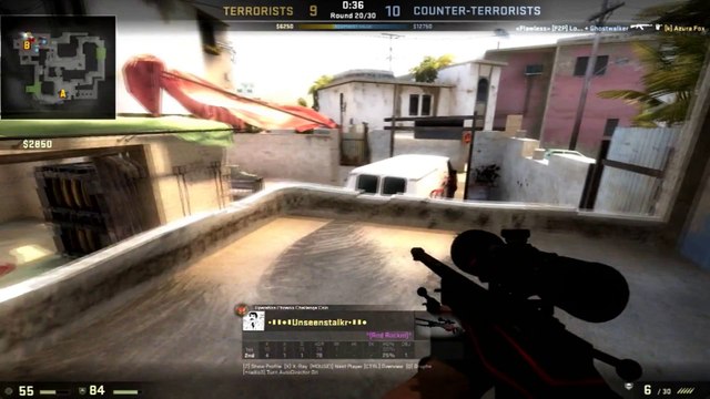 CSGO - Week #34 Luck Awp Shot - Wall Banger (Unseenstalkr)