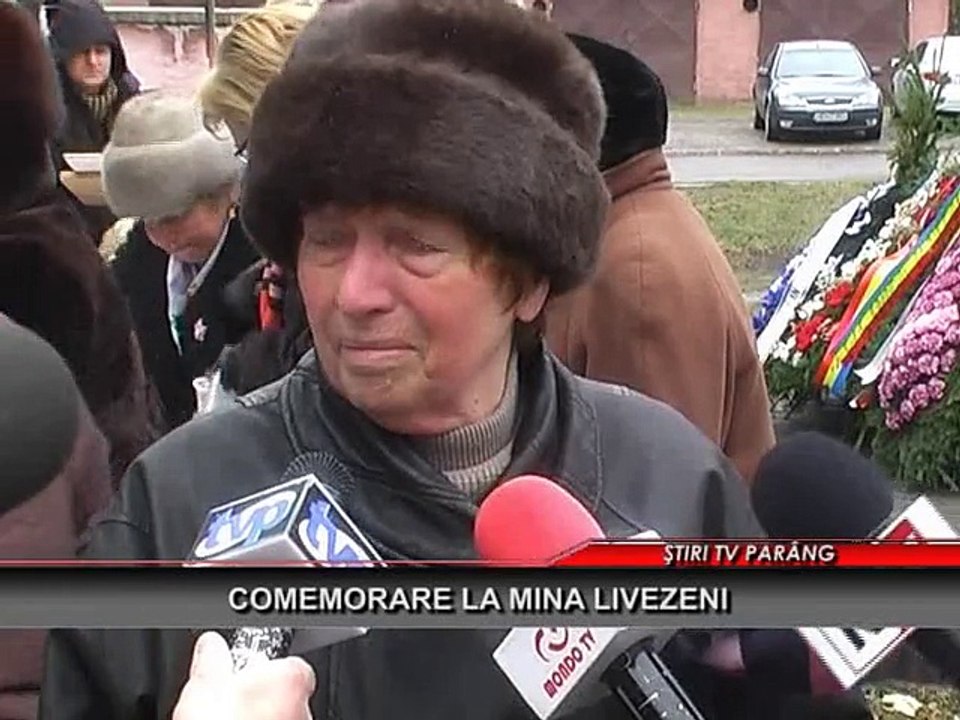 Comemorare la Mina Livezeni