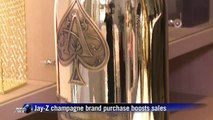 Rapper Jay-Z champagne brand purchase boosts sales