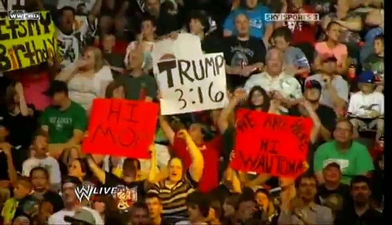 Vince McMahon Buys Raw Back from Donald Trump [RAW 06_22_2009]