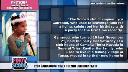 Lyca Gairanod's Frozen Themed Birthday Party