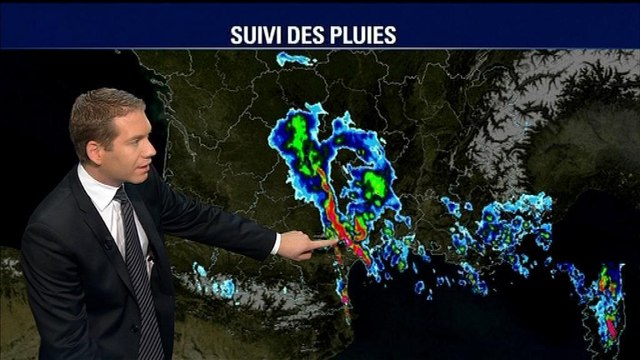 Intempéries: le suivi des pluies