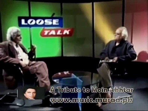 Moin Akhtar as Ardeshir Cowasjee Famous English Newspaper Columnist Loose Talk Part 1 of 2