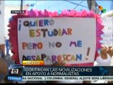 Padres de los 43 desaparecidos no creen en plan de Peña Nieto