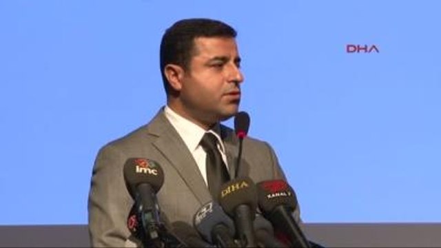 Demirtaş: Hem Başbakan Hem Mhp, Dersim'de Provokasyon Yaratmak İstemişlerdir